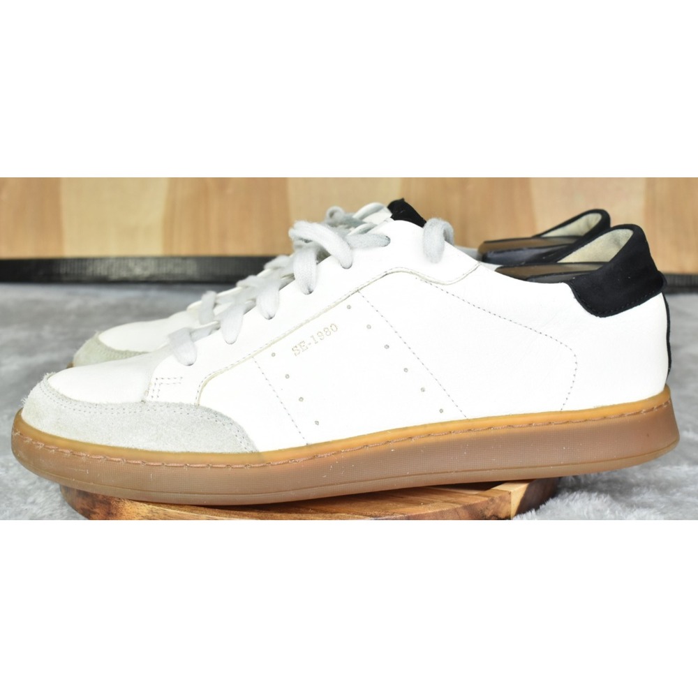 Sam Edelman Josi Women Shoes Size 9 M White/Black Leather Comfort Sneakers - Picture 5 of 12